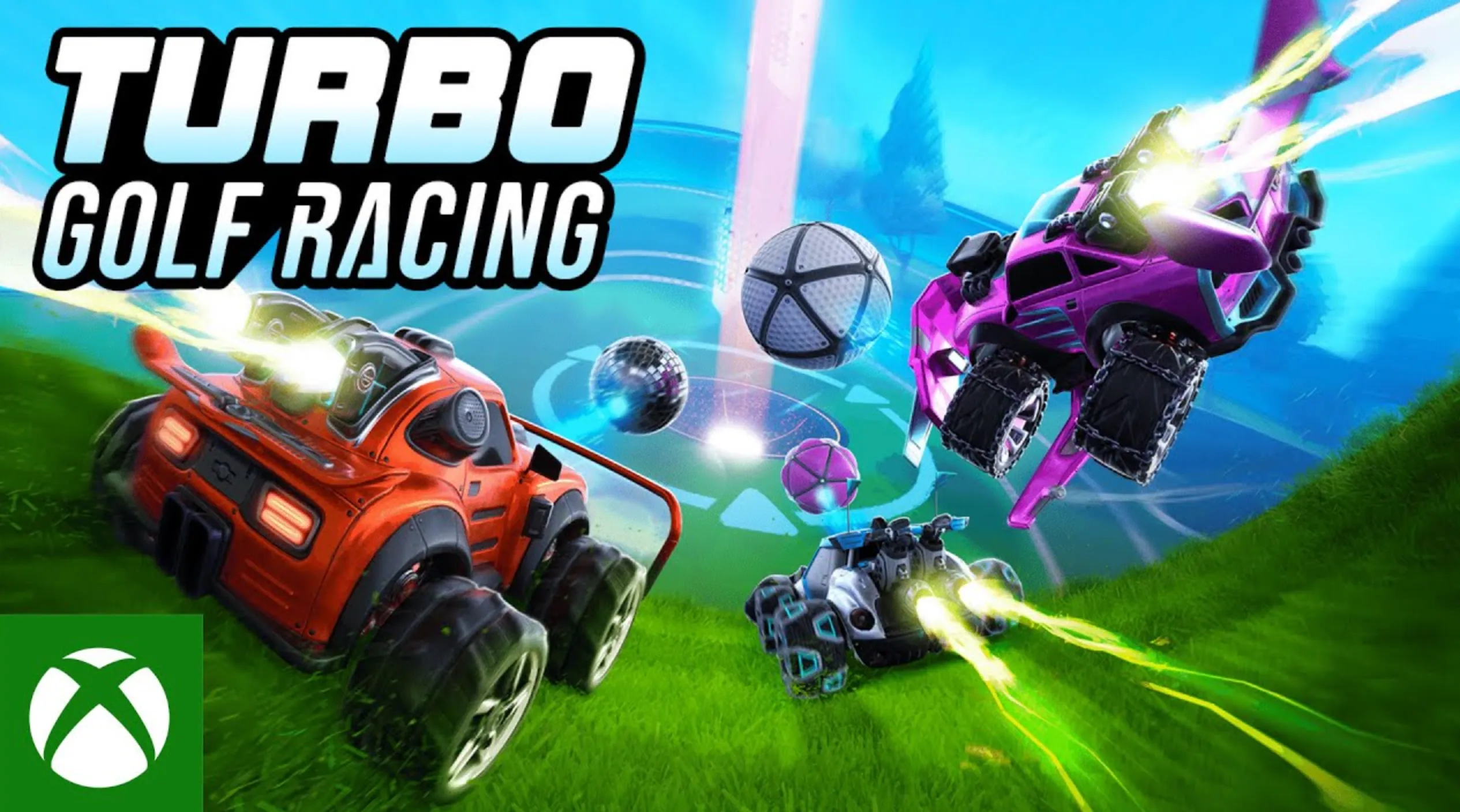 Turbo Golf Racing and rocket league